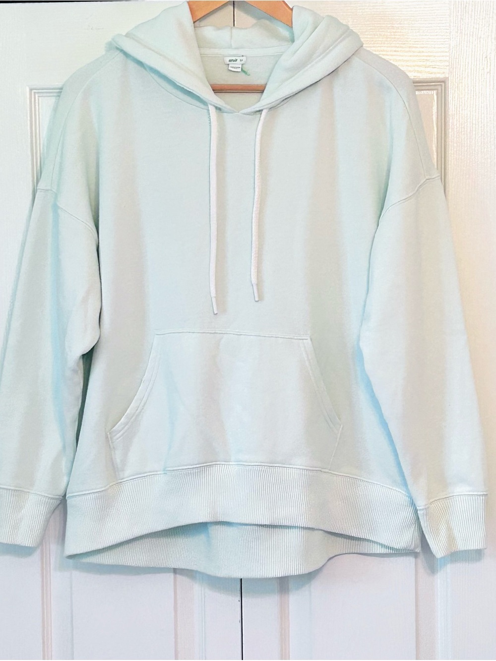 aerie Pale Aqua Blue Women's Comfy Hoodie Sweatshirt